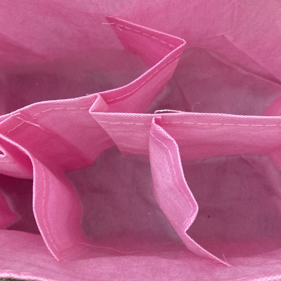 Bag Organizer 7 Slots Pink Nylon - Picture 3 of 9